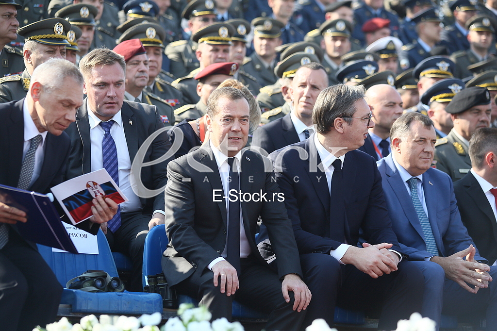Dmitrij Medvedev Aleksandar Vucic Milorad Dodik