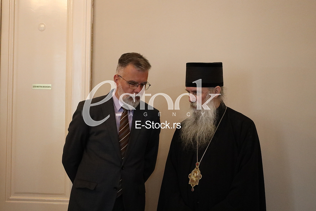 Episkop Pakracko-slavonski Jovan Culibrk i Dejan Ristic