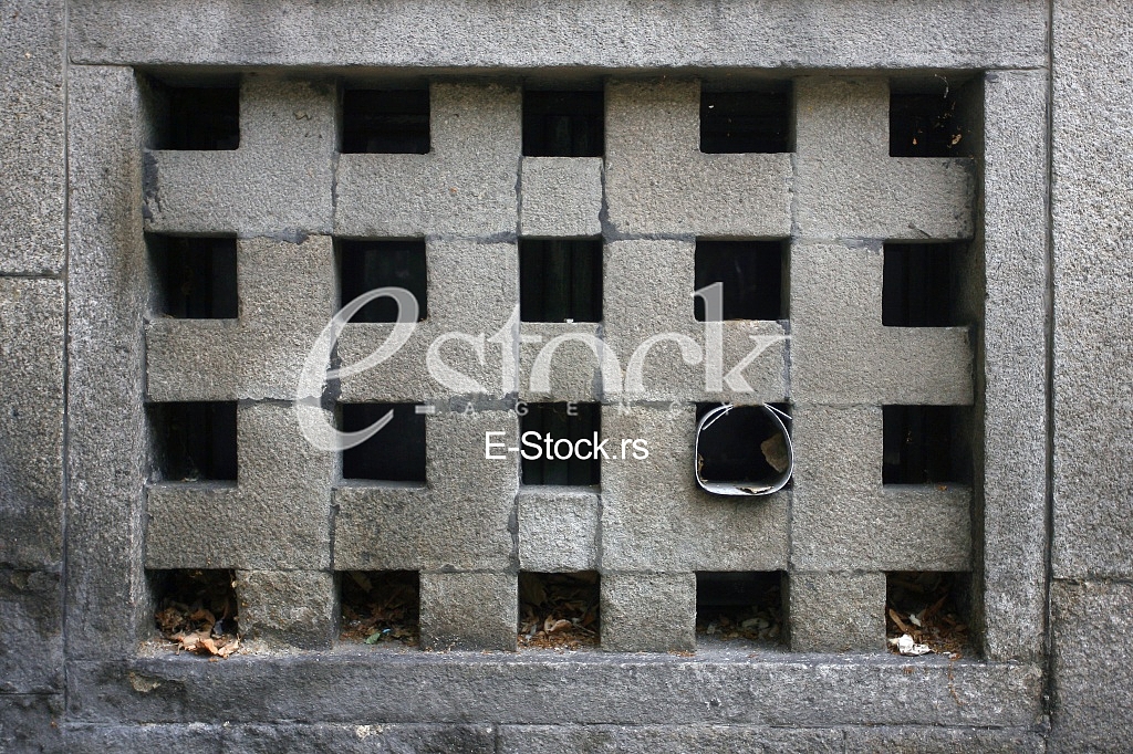 background of wall, wall of stone, imitation of the Rocks, stone window
