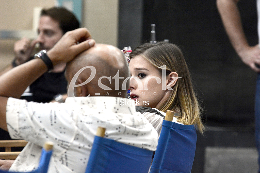 Film shooting ''Dwarfs from the front pages''.
