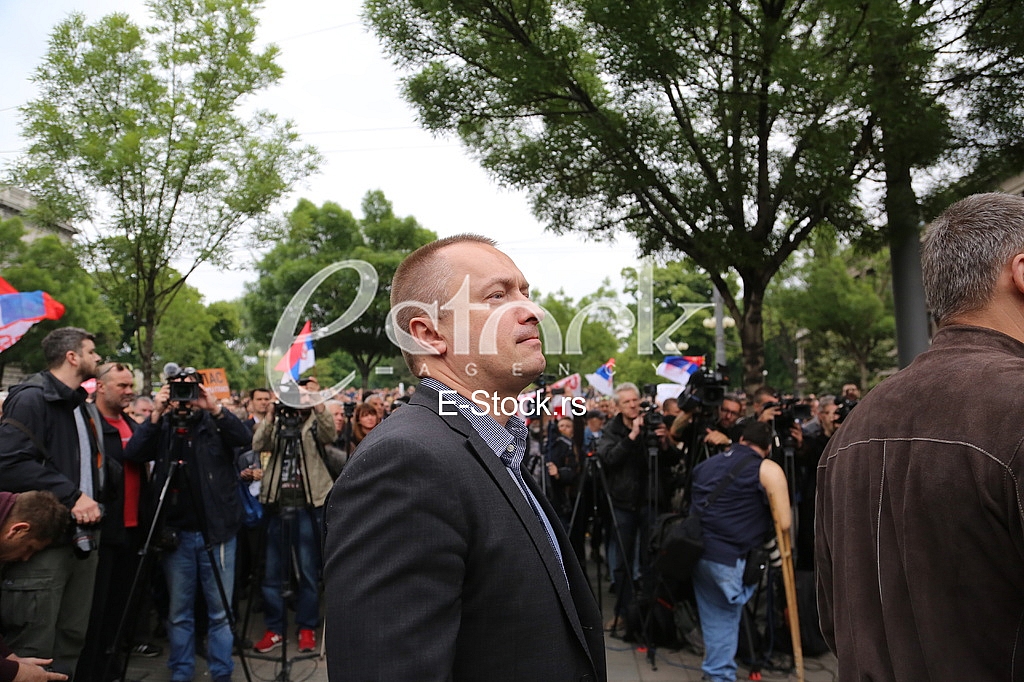 Protest political opposition in Serbia Protest political opposition in Serbia
