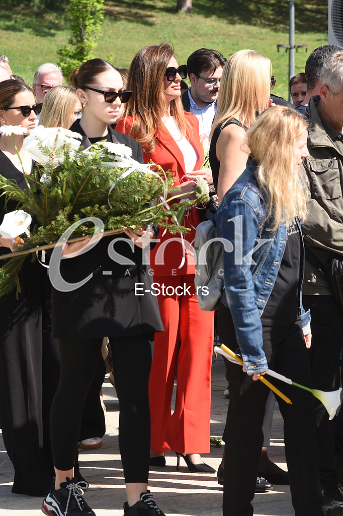 Maja Manojlovic_sahrana Daniela Boracev