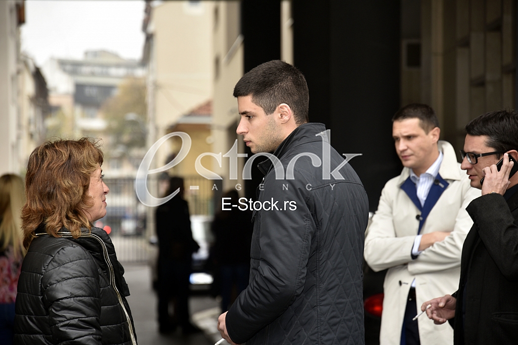 Petar Ognjanovic, son of the murdered lawyer Dragoslav Misa Ognjanovic Petar Ognjanovic, son of the murdered lawyer Dragoslav Misa Ognjanovic