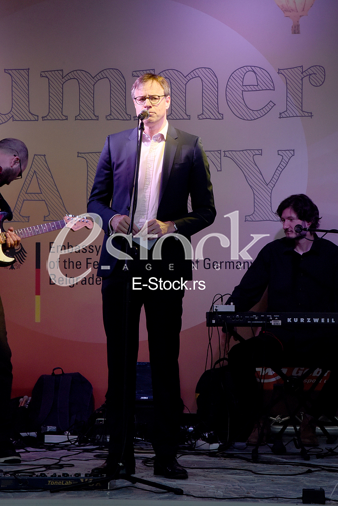 Summer party in the German embassy