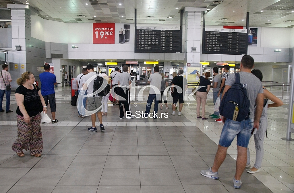 Belgrade Airport outgoing terminal