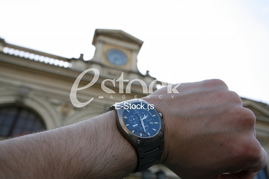 Belgrade public clocks