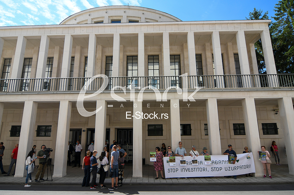 PROTET PROTIV IZGRADNJE MOSTA