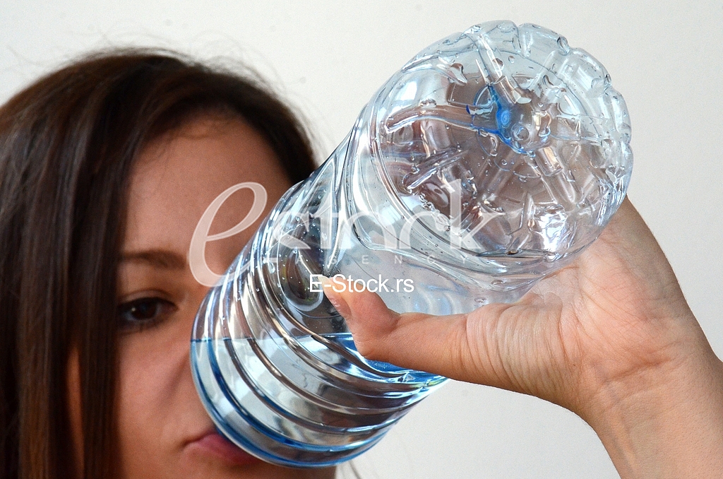 Plastic water bottles