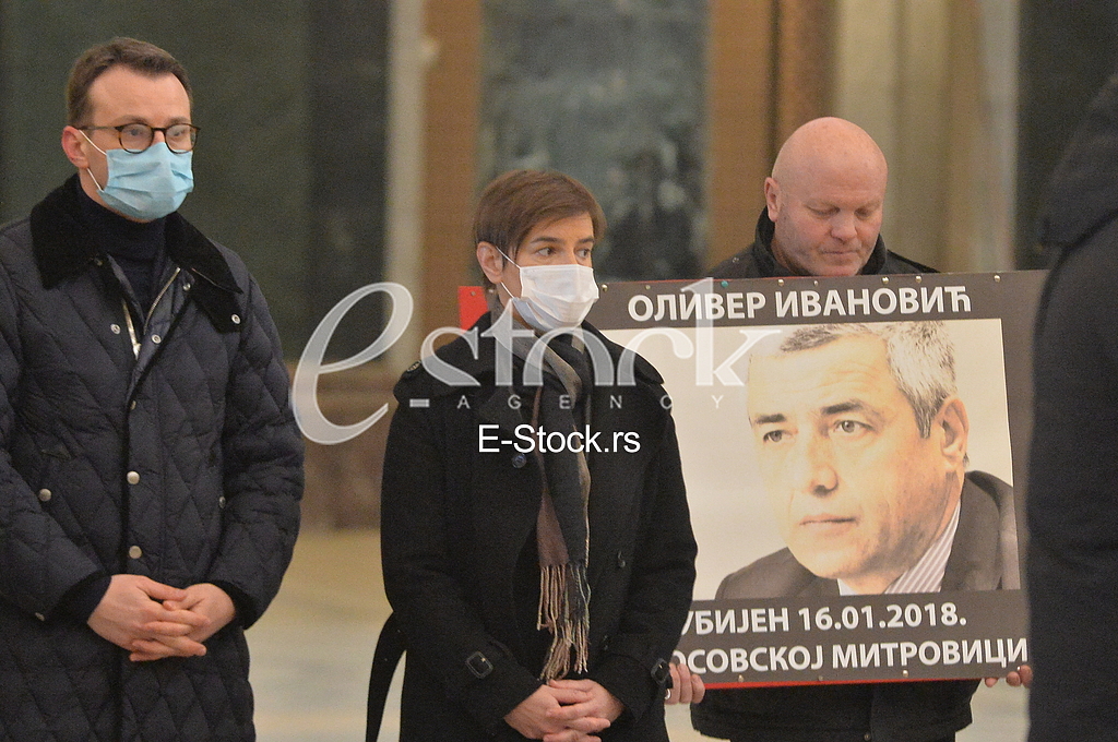 Petar Petkovic, Ana Brnabic i Simo Spasic
