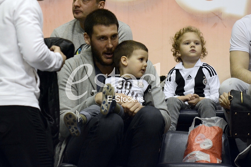Partizan-Paok, (78:82), basketball game, FIBA league.