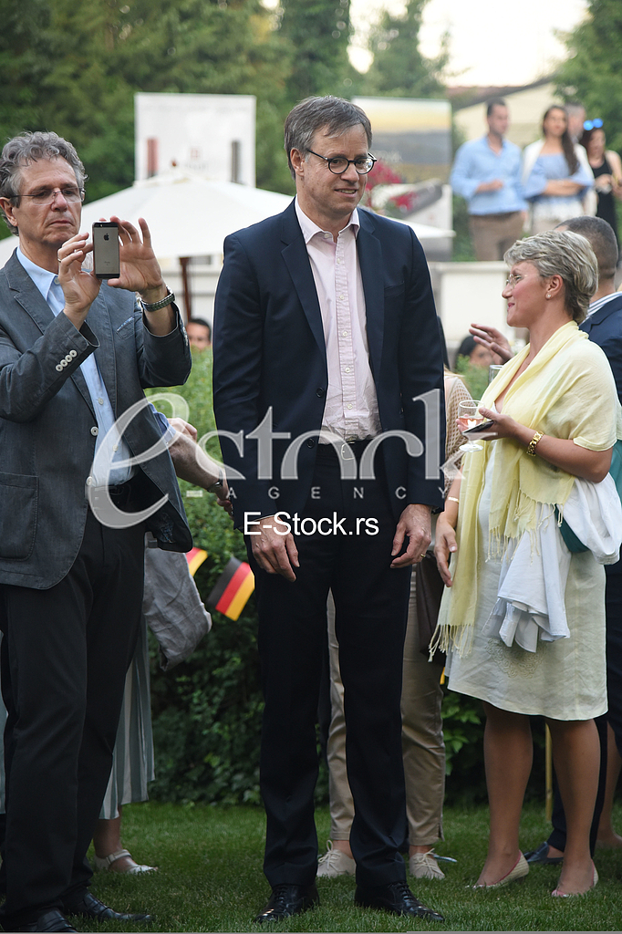 Summer party in the German embassy