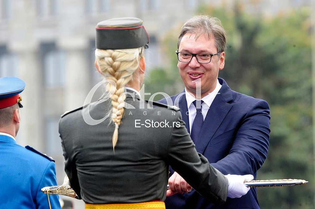 Aleksandar Vucic Vojska pitomci
