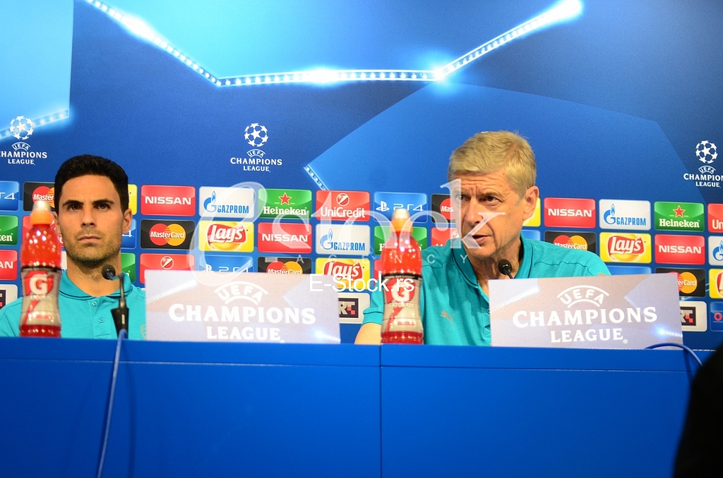 Press conference Arsenal FC