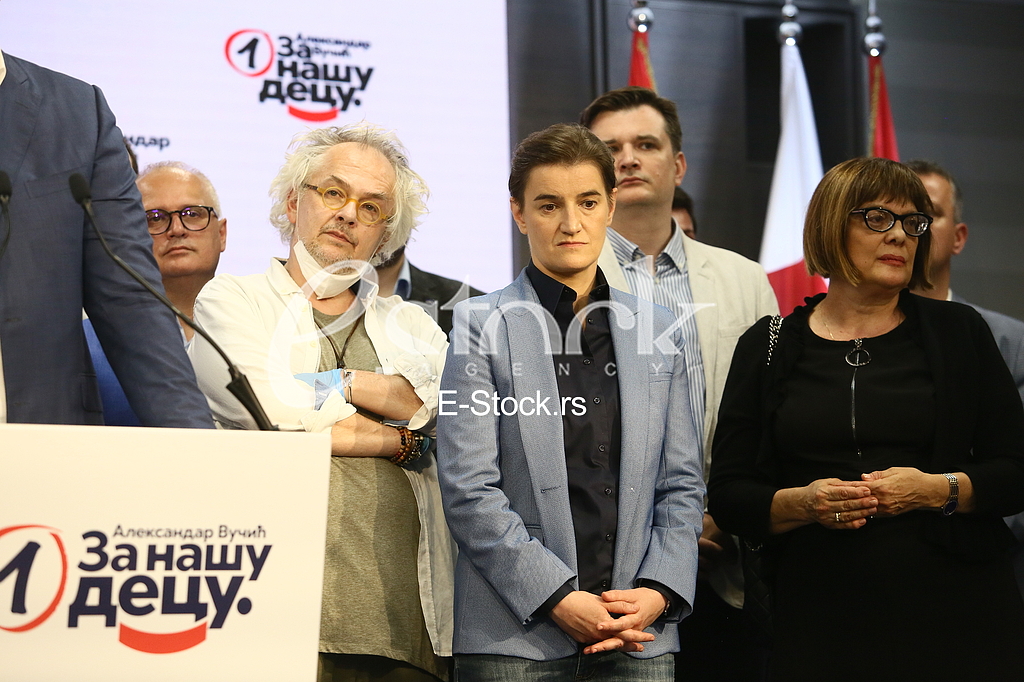 Ivan Tasovac, Ana Brnabic i Maja Gojkovic