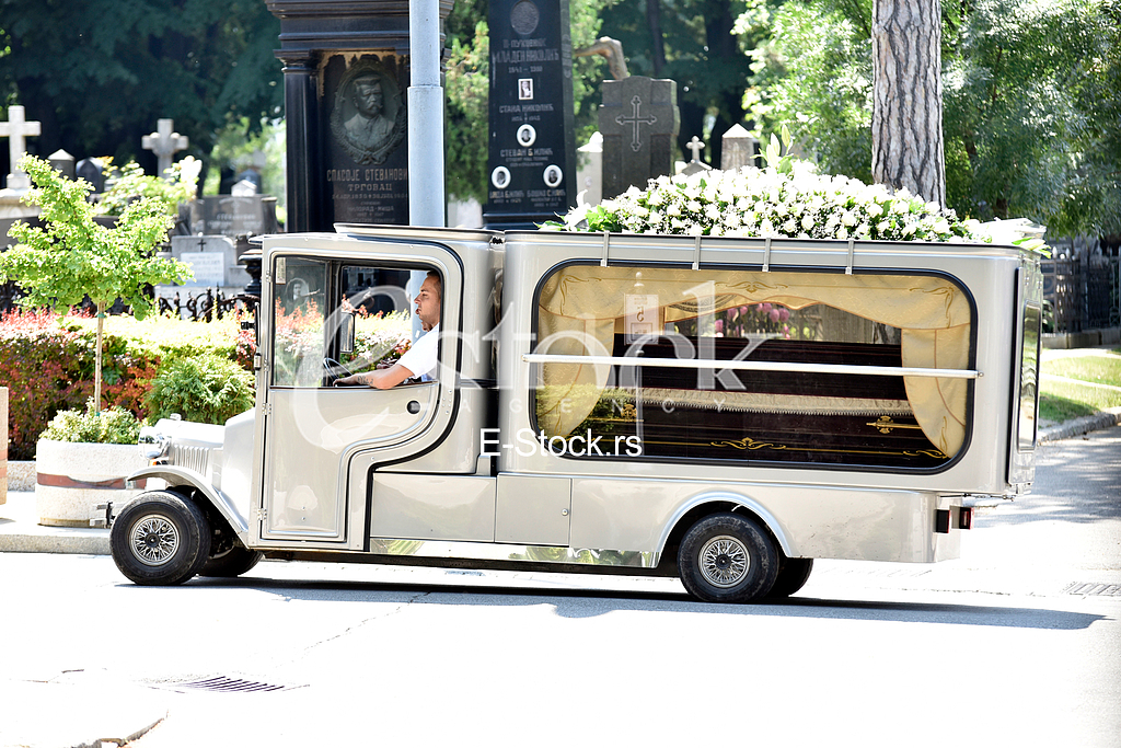 The funeral of a twenty-two year old Ognjen Ikac.