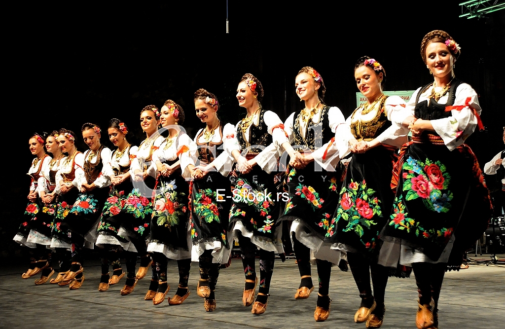 Folklore groups from Serbia Student Festival in Nis