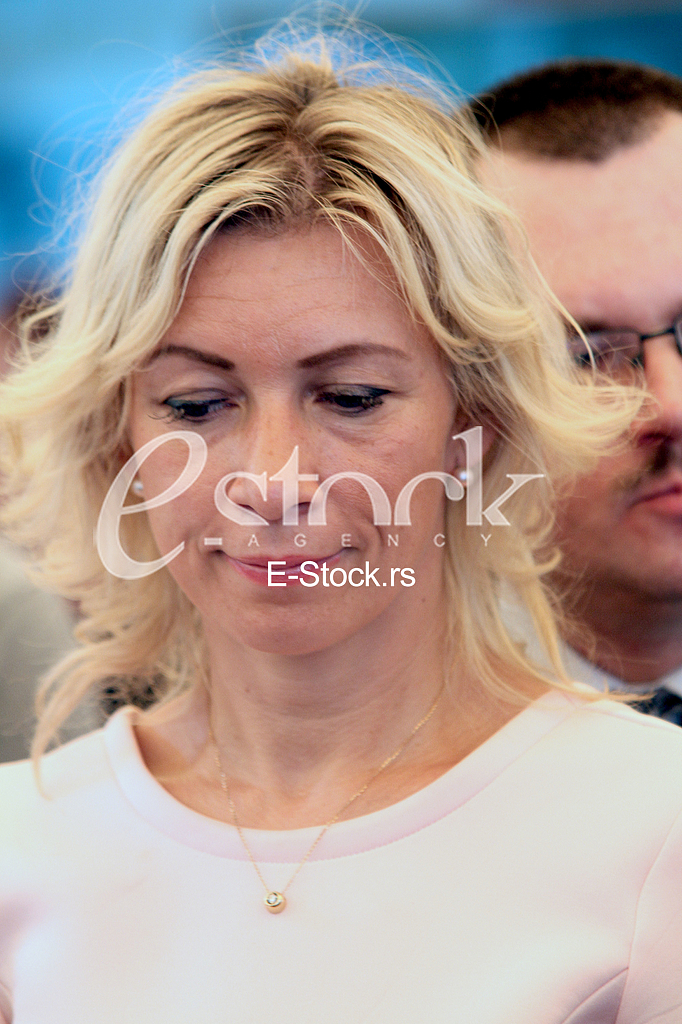 Maria Zakharova and Ivica Dacic