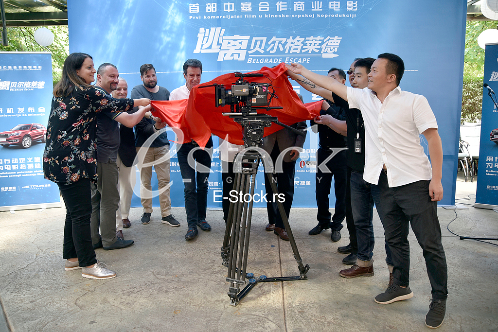 The first commercial film in the Chinese-Serbian production, Belgrade Escape