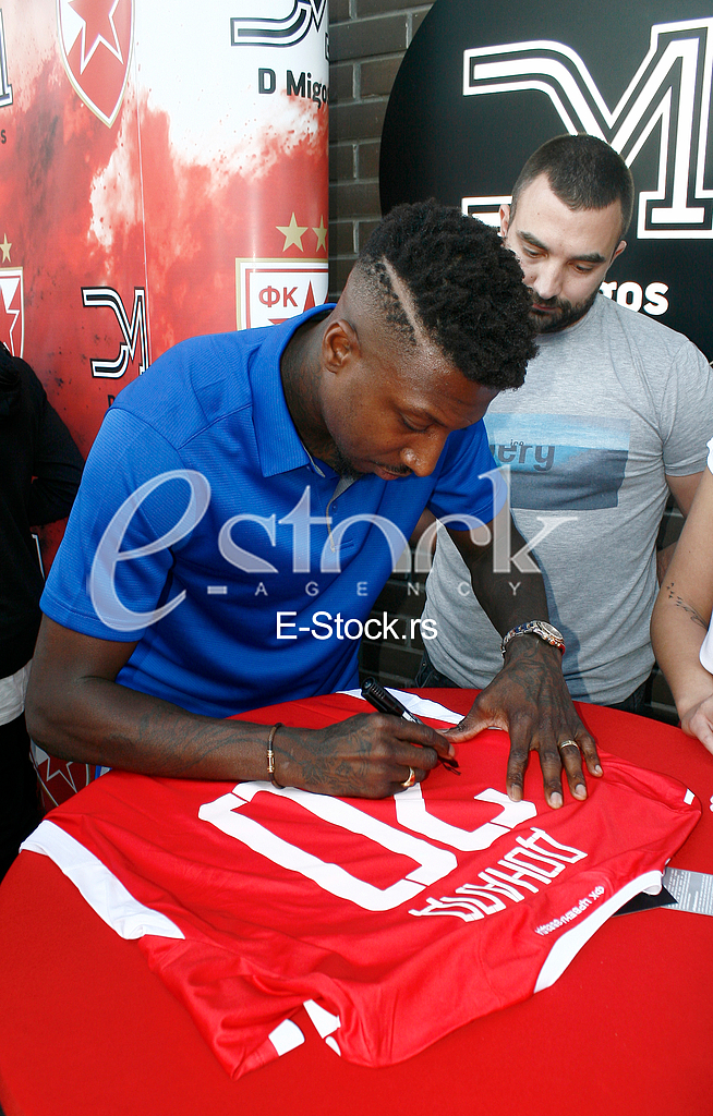 micel donald, fudbaler crvene zvezde