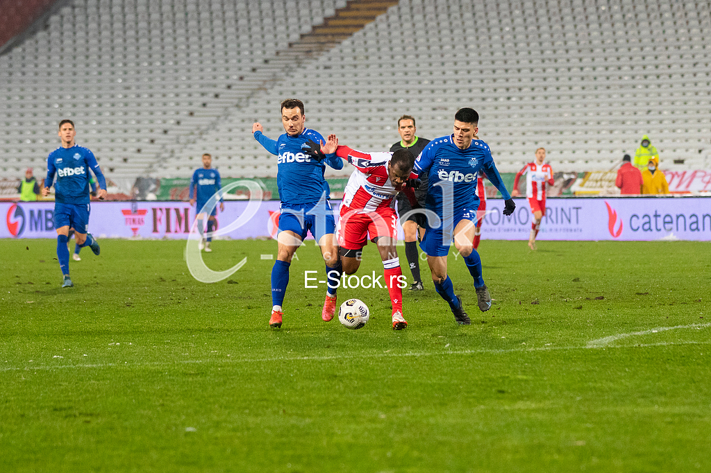 FUDBAL - 20. kolo Ling Long Super lige Srbije: Crvena zvezda - Radnik Surdulica