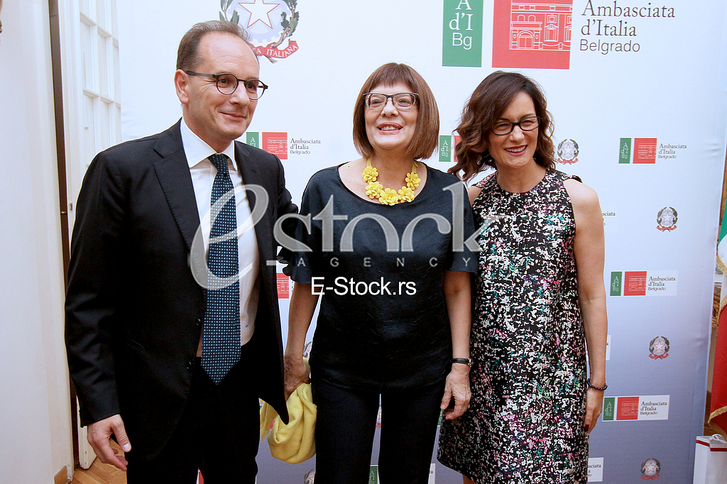 The reception at the Embassy of Italy
