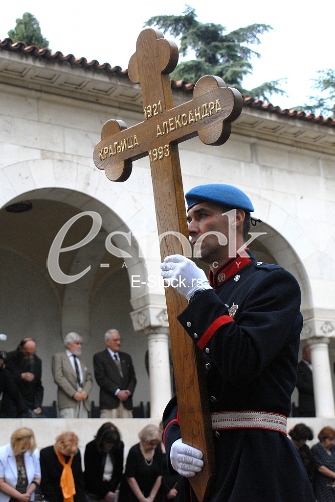 Transfer of the remains Queen Alexandra Karadjordjevic