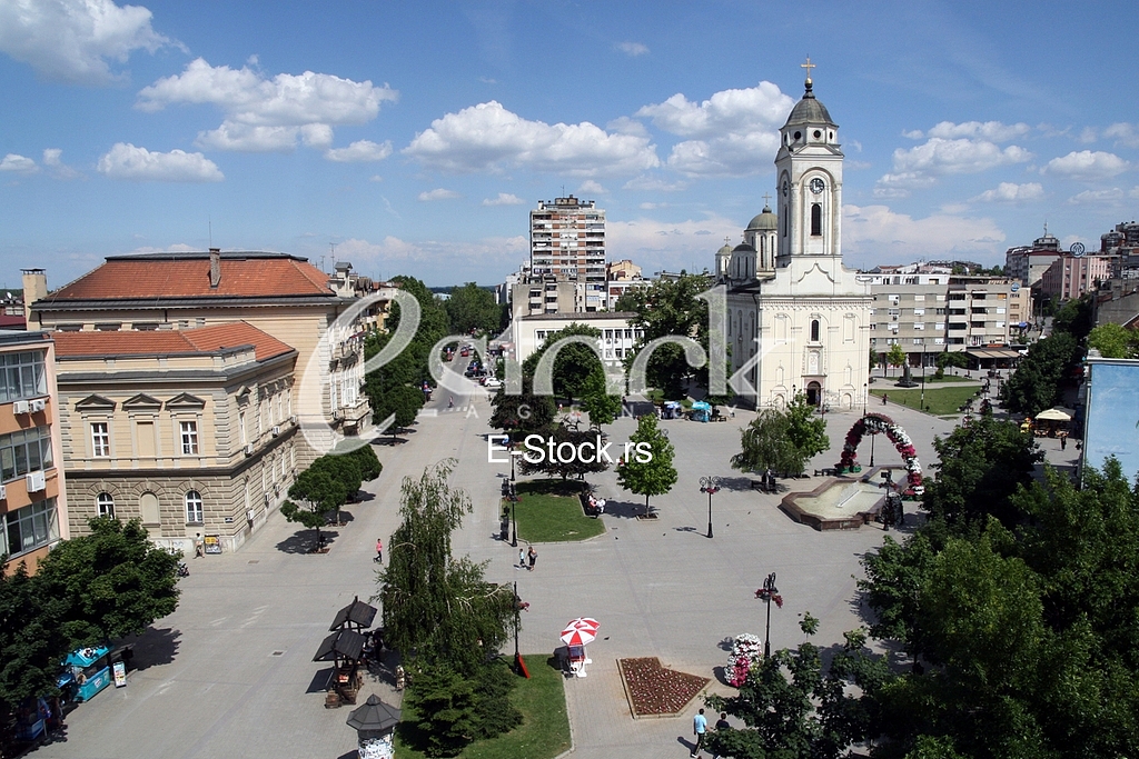 Center of  Smederevo city