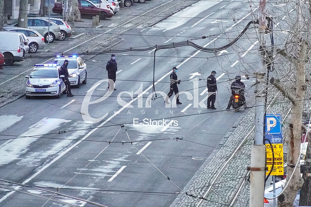 Policijski cas koronavirus