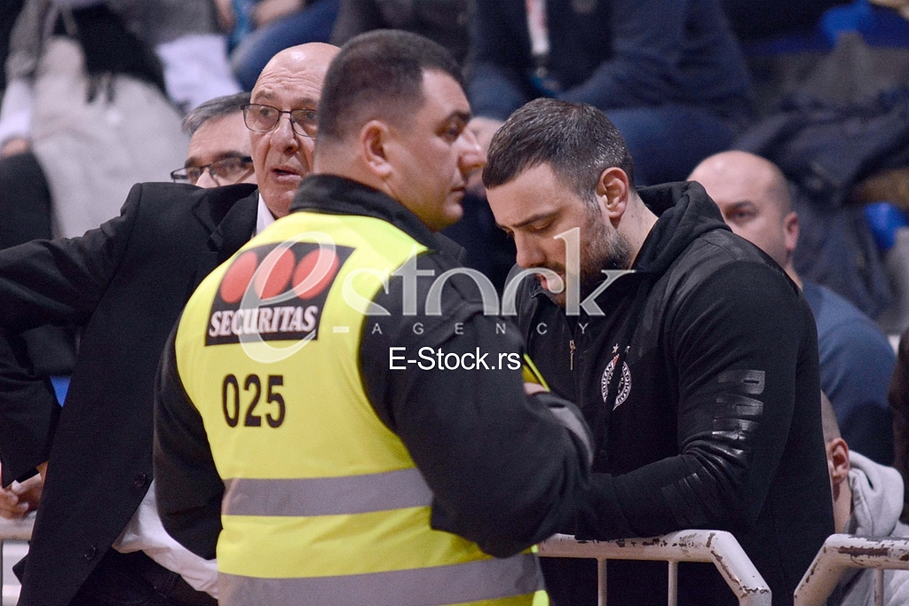 The final basketball game Korac Cup in Nis.