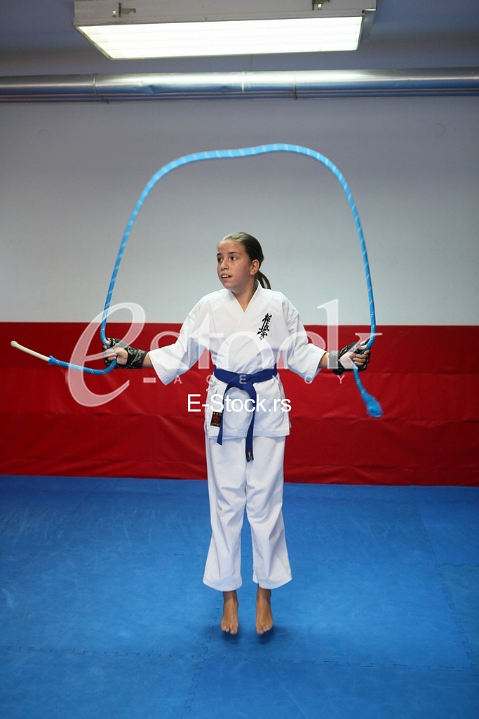 Training Kyokushin karate