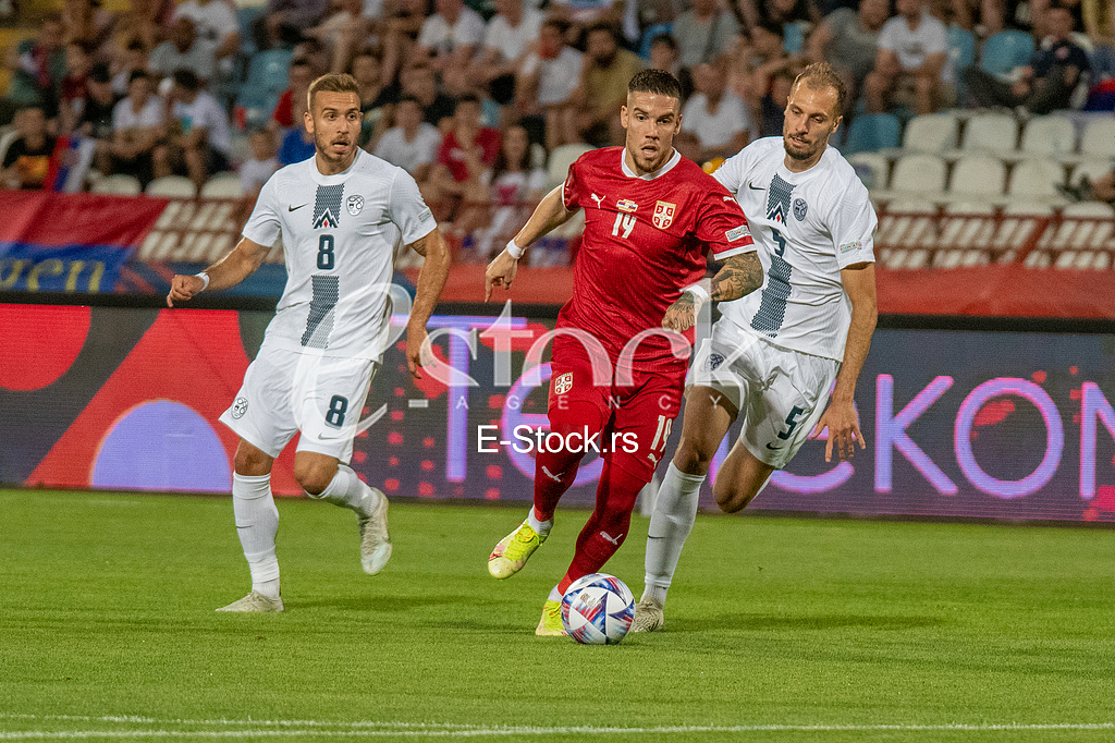 Fudbal: UEFA Liga nacija: Srbija - Slovenija