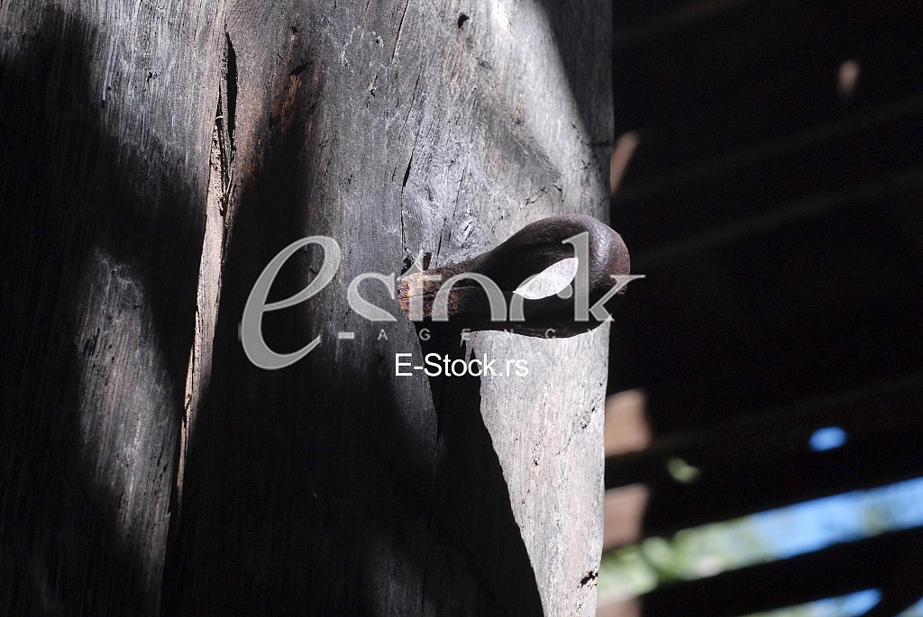 Wooden door