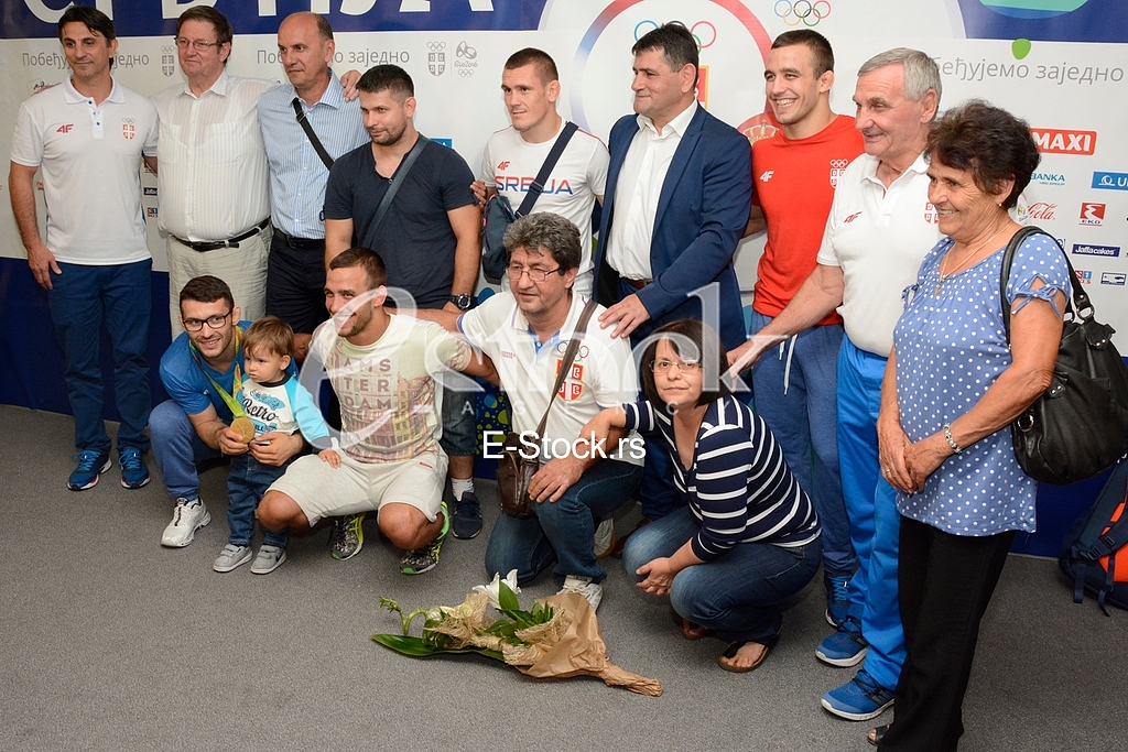 Olympic champion in wrestling, return from Olympics, Davor Stefanek