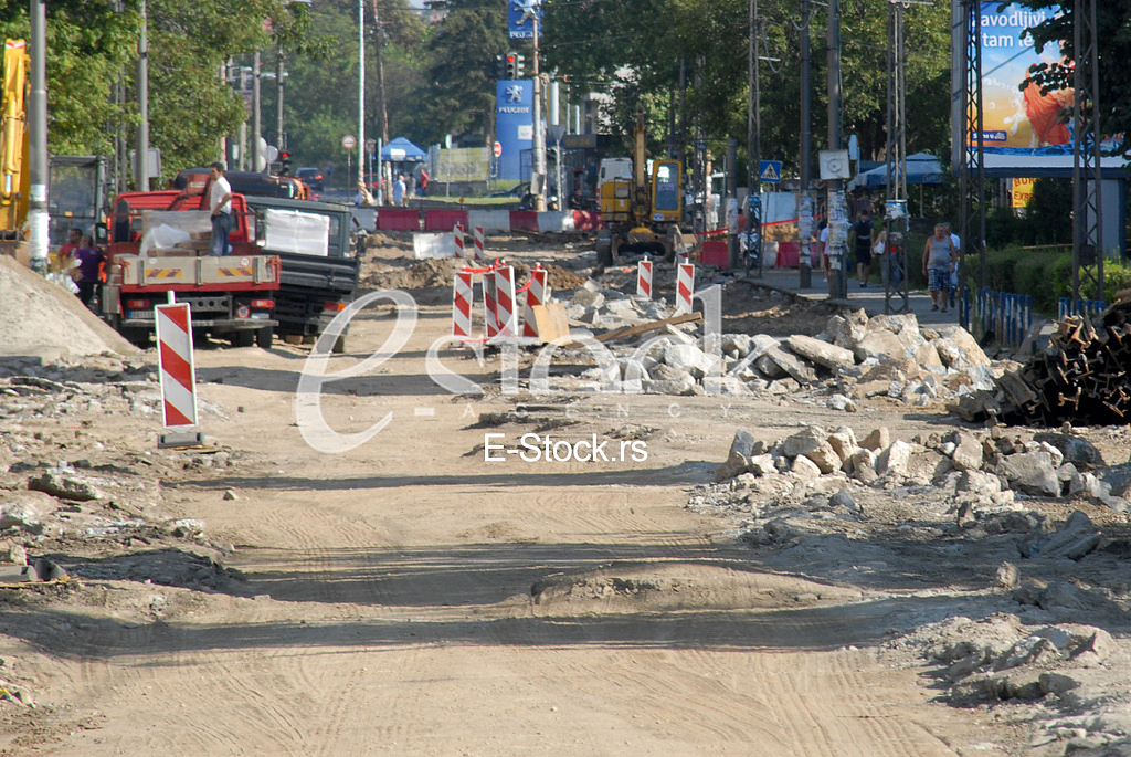 Reconstruction of the street Vojvode Stepe