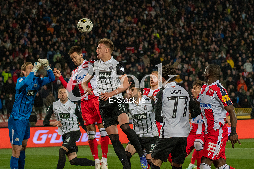 Fudbal - Super liga Srbije: Crvena zvezda - Partizan