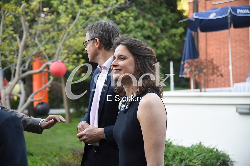 Summer party in the German embassy