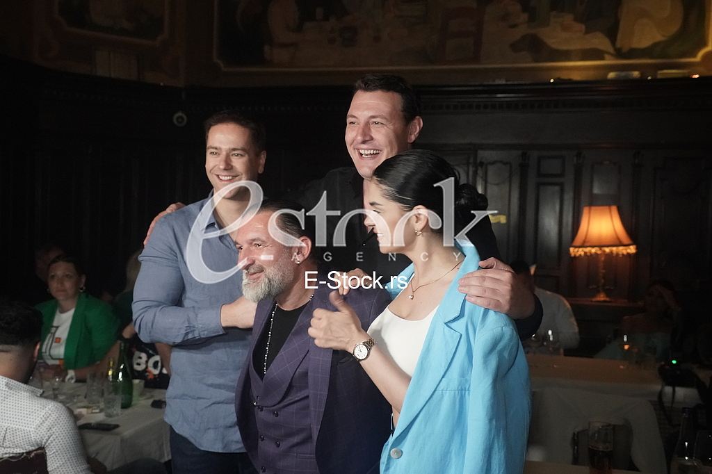 Luka Raco, Sasa Lazarevic Kudra, Milan Bosiljcic i Milica Tomasevic