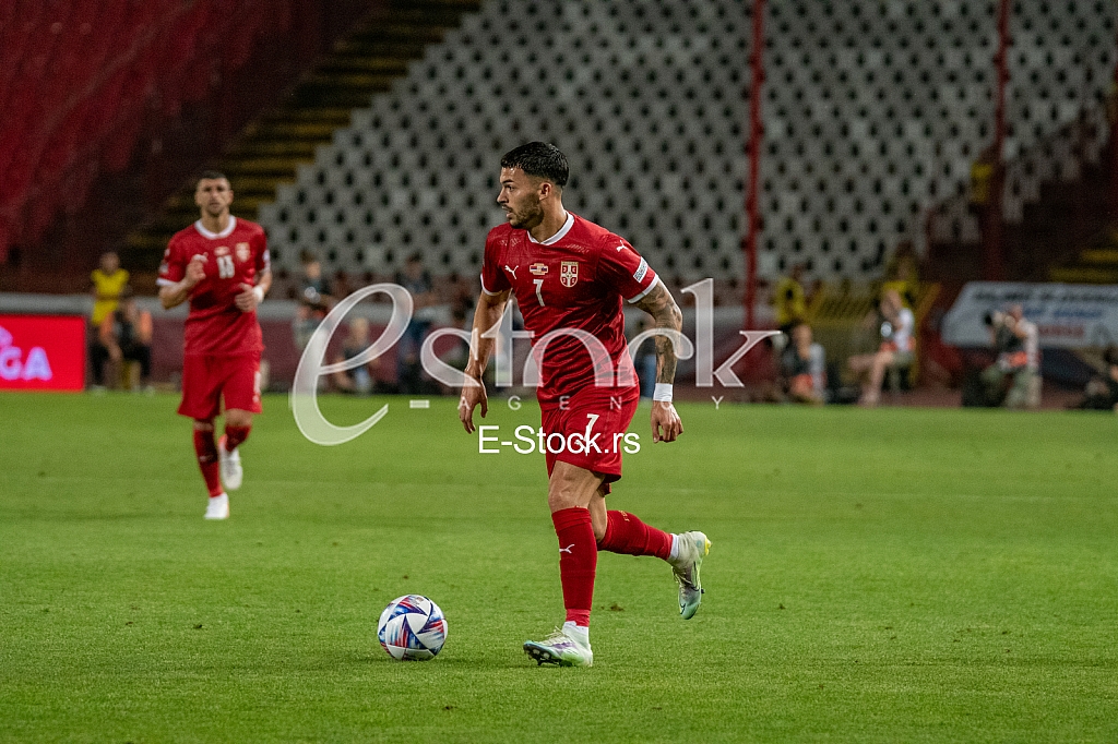 Fudbal: UEFA Liga nacija: Srbija - Slovenija