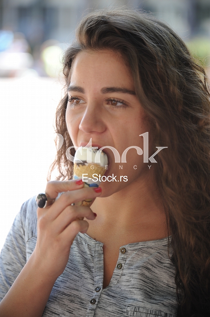 Ice cream on Belgrade streets