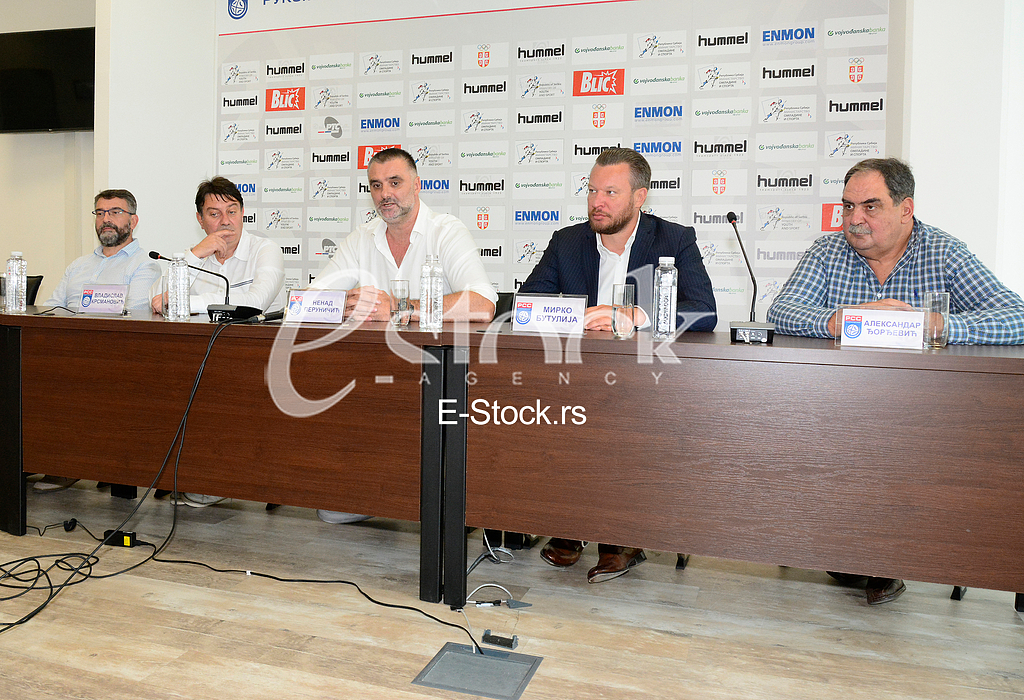 Nenad Perunucic became the coach of the national team of Serbia at handball, Photo E-Stock Aleksandar Baclija