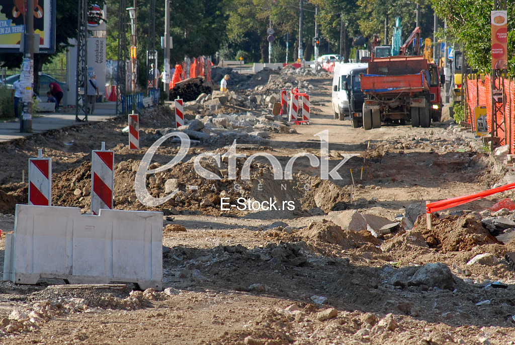 Reconstruction of the street Vojvode Stepe