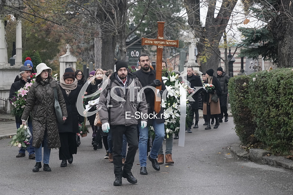 Sahrana Jelena Cvorovic Paunovic