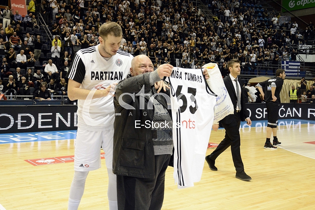 Partizan-Paok, (78:82), basketball game, FIBA league.