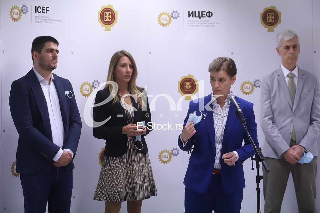 Ilija Radovanovic, Dubravka Negre, Ana Brnabic i Milo Tomasevic