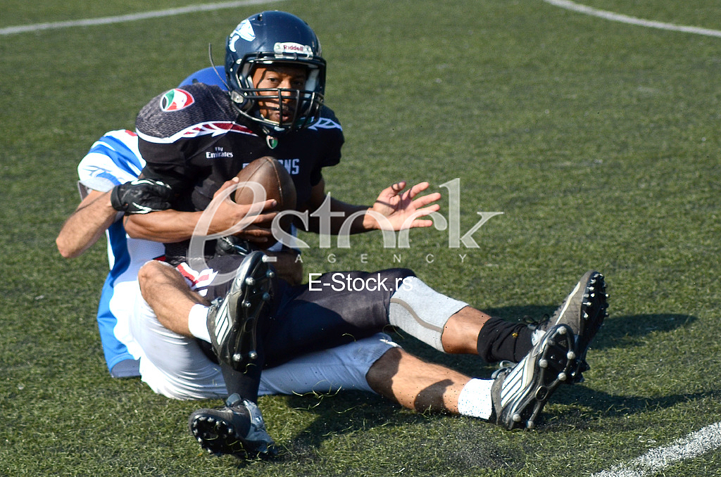 American football match