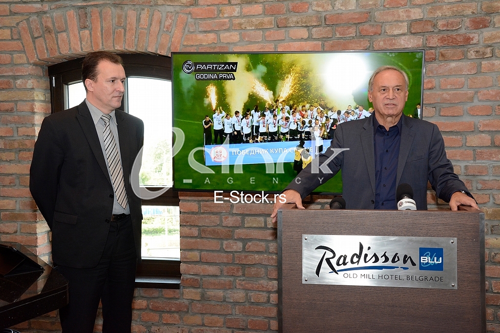 first birthday of television Partizan, hotel Radisson Blu