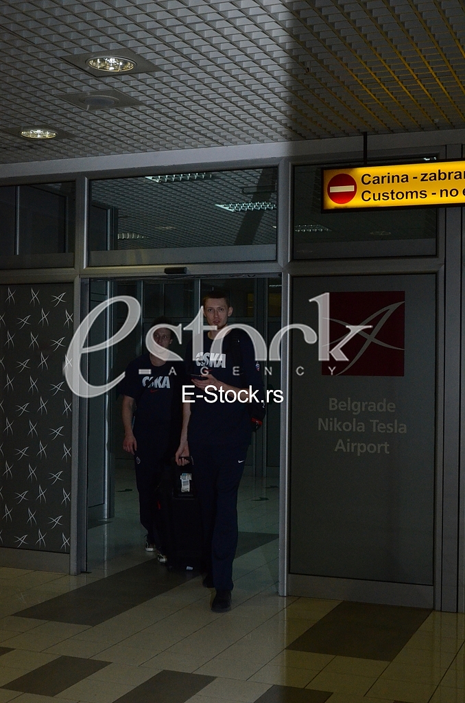 Arrival CSKA Moscow