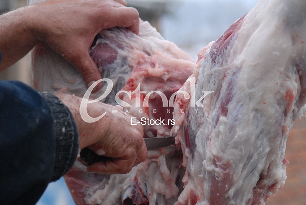 Pig slaughter