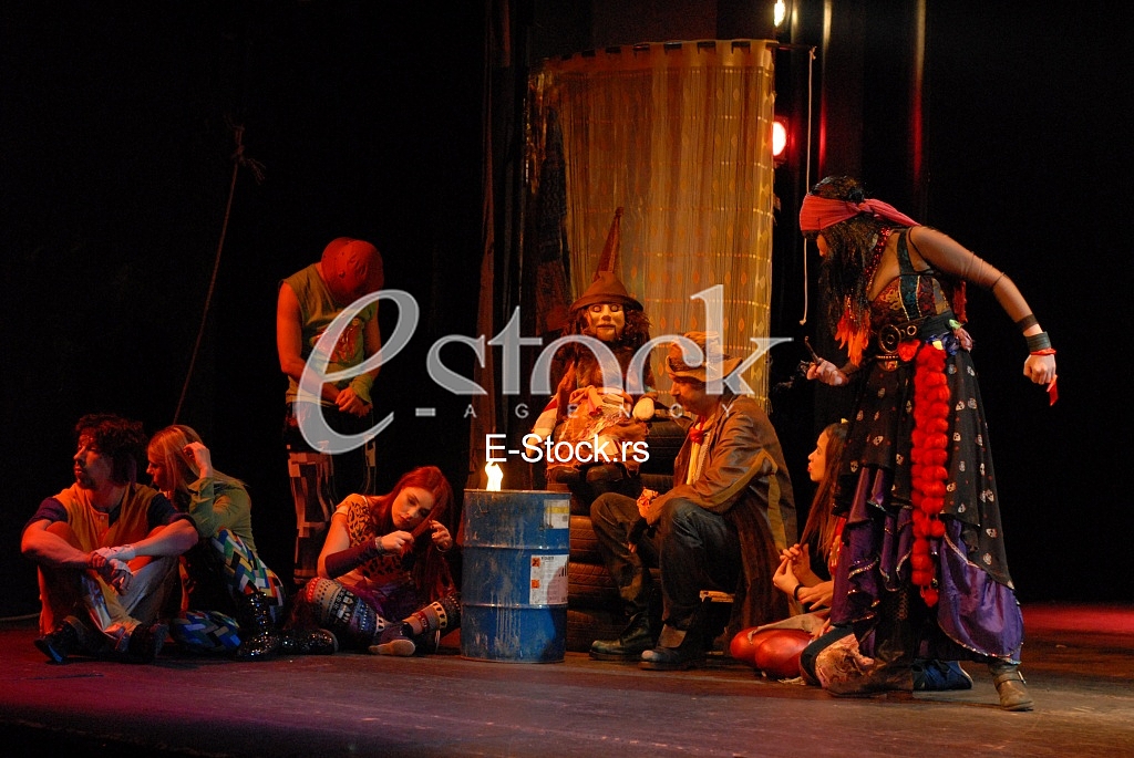 Premiere of the play Rain