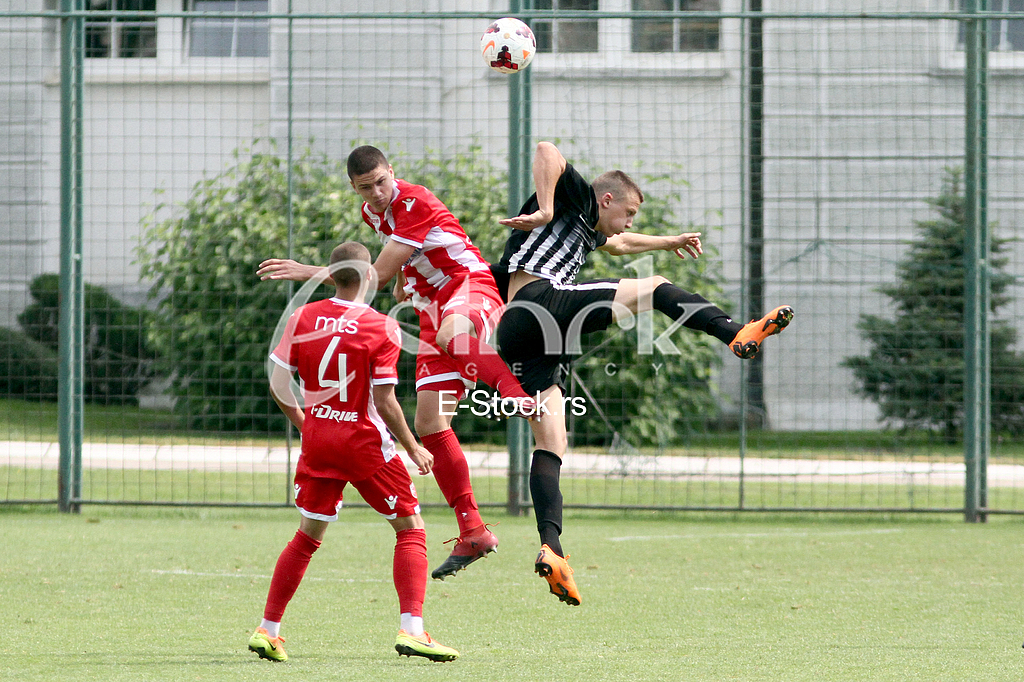 Football match  Partizan and Red Star.